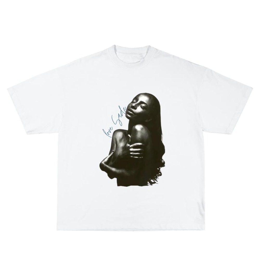 Sade Love Deluxe T-Shirt 90s Album Cover Graphic Tee